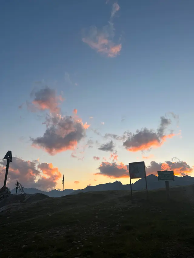 Tramonto al Rifugio Bozzi